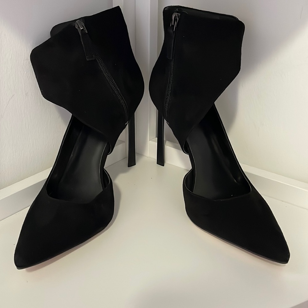 Nine West, Size 12M, Black 4.5 inches